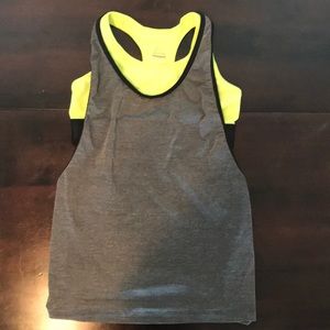 Nike Dri-Fit tank w/ attaches bra